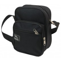 Men's polyester Wallaby bag, black