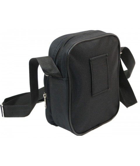 Men's polyester Wallaby bag, black