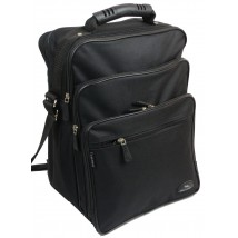 Вертикальная мужская сумка, портфель Wallaby 2281 черная