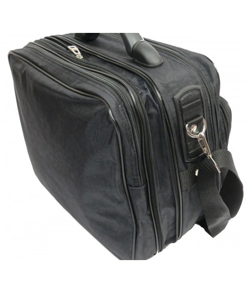 Чоловічий портфель Wallaby із тканини чорний