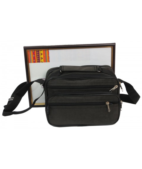 Men's bag, man's purse made of nylon Wallaby, Ukraine 2123 khaki