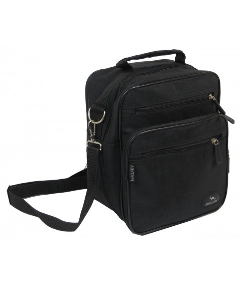Men's bag, Wallaby purse, Ukraine black