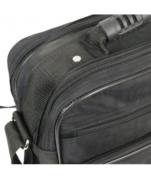 Мужская сумка, портфель из нейлона Wallaby 2407 черный