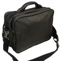 Durable men's briefcase, nylon bag Wallaby 26531 khaki