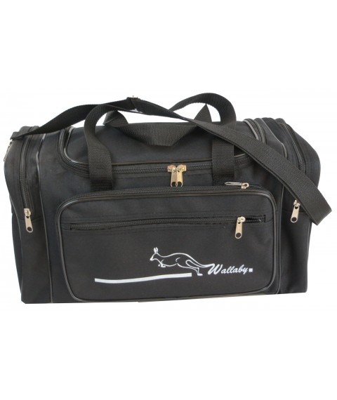 Wallaby travel bag 22 l, black