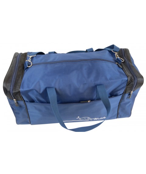 Travel bag 38L Wallaby blue with black 340-4