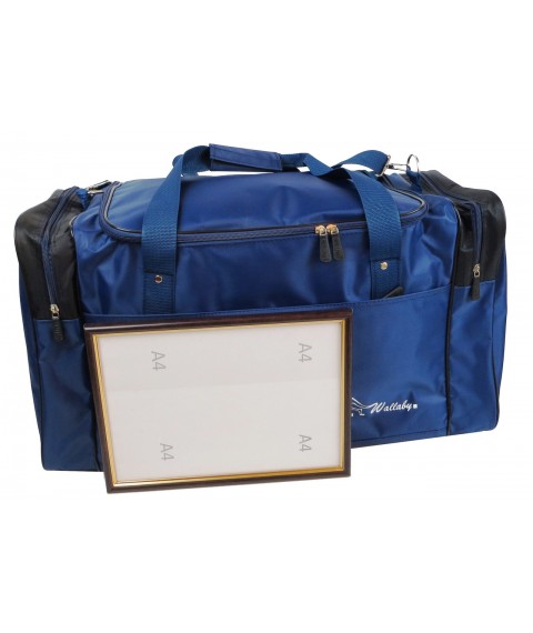 Travel bag Wallaby blue 60l