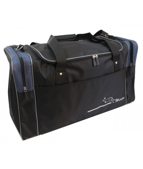 Travel bag 60 l Wallaby black and gray
