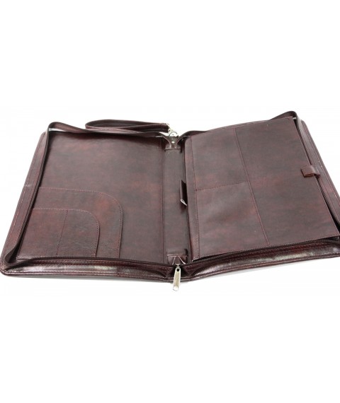 Exclusive leatherette folder