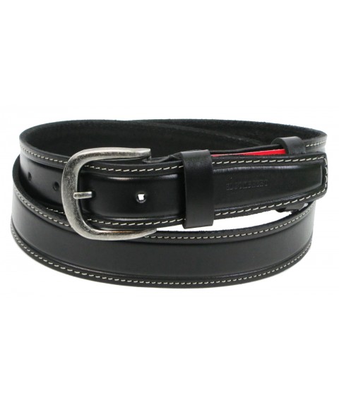 Leather men's belt for Skipper jeans