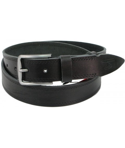 Leather men's belt for Skipper jeans