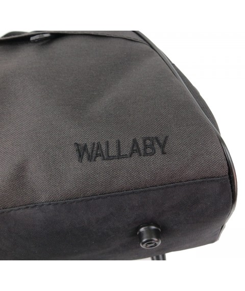 Спортивная сумка для фитнеса  Wallaby 16 л черная