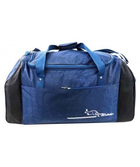 Sports bag 59L Wallaby blue and black