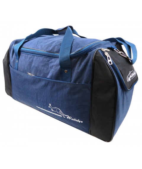 Sports bag 59L Wallaby blue and black