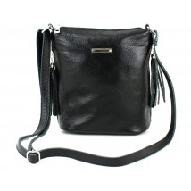Women's shoulder bag Borsacomoda black