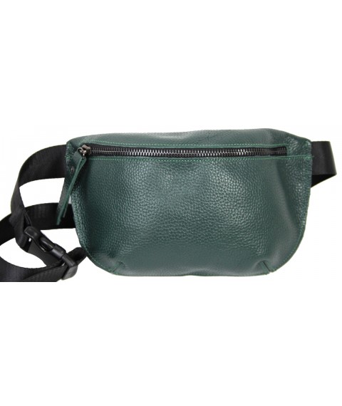 Women's belt bag Borsacomoda green