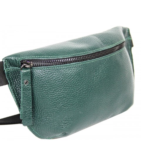 Women's belt bag Borsacomoda green