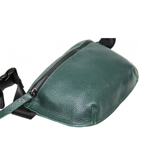 Women's belt bag Borsacomoda green