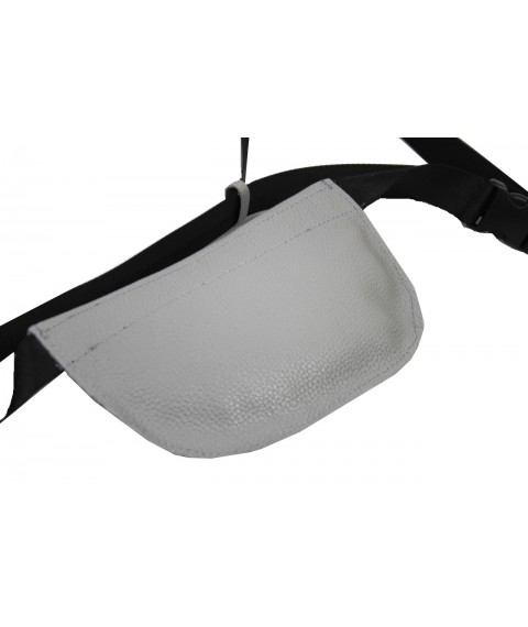 Women's belt bag Borsacomoda gray