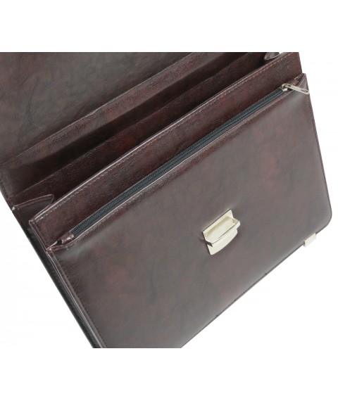 Чоловічий портфель Exclusive коричневий