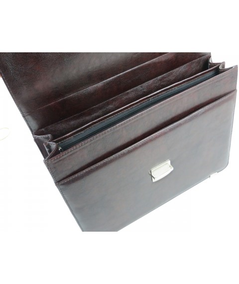 Exclusive brown business briefcase