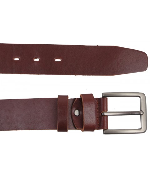 Men's belt for jeans Skipper brown