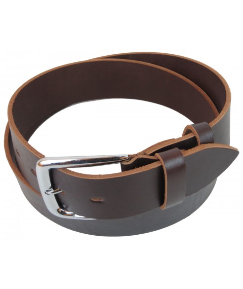 Men's belt for Skipper jeans brown