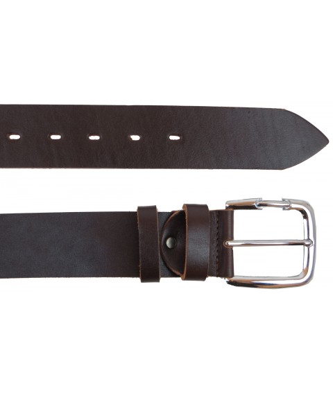 Men's belt for Skipper jeans brown