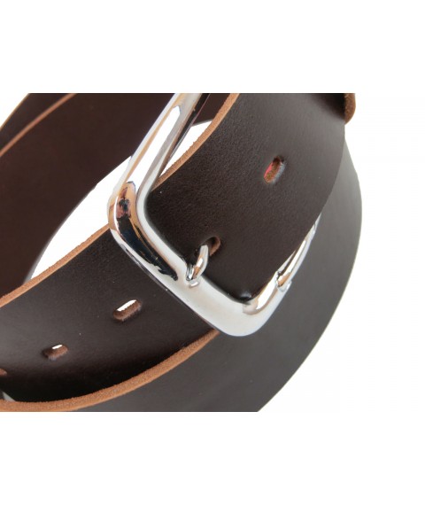 Men's belt for Skipper jeans brown