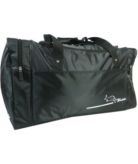 Дорожная сумка среднего размера 60L Wallaby черная 430-9