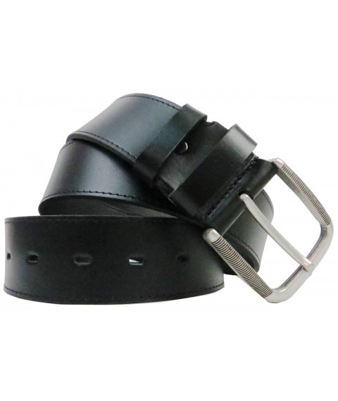 Men's leather Skipper belt for jeans