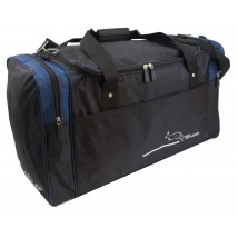 Дорожня сумка 62 л Wallaby чорна із синім