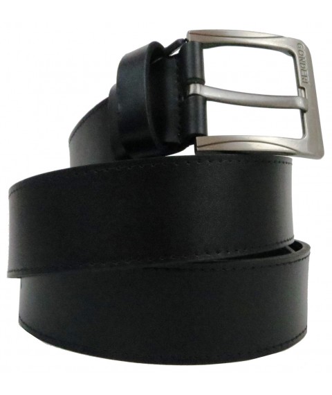 Men's leather belt Skipper, Ukraine black