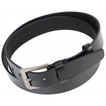 Men's leather belt for Skipper jeans, Ukraine black