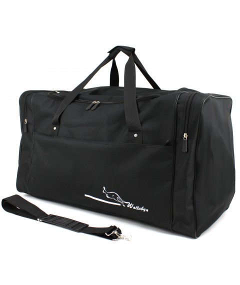 Large travel bag 90L Wallaby, Ukraine black