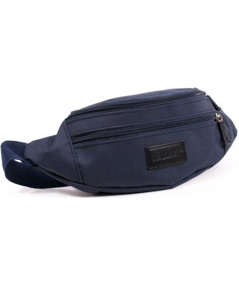 Wallaby fabric belt bag, blue