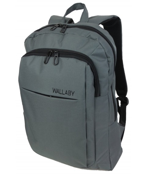 Рюкзак міський Wallaby сірий на 16л