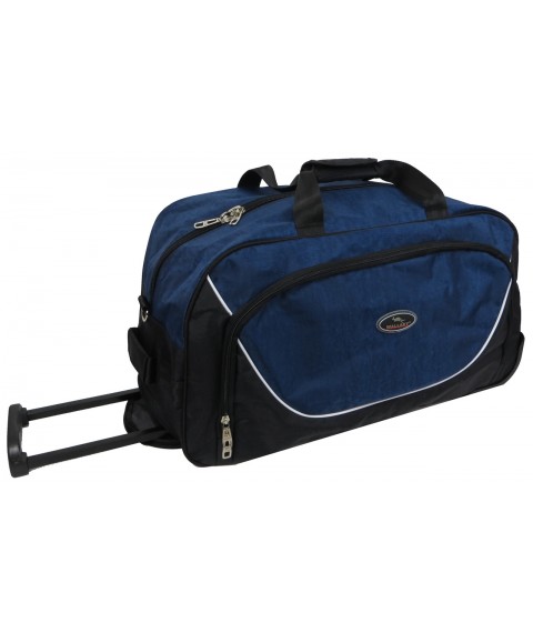 Trolley bag 57L Wallaby 10428-5 black with blue
