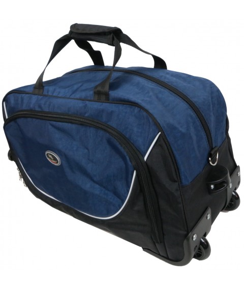 Trolley bag 57L Wallaby 10428-5 black with blue
