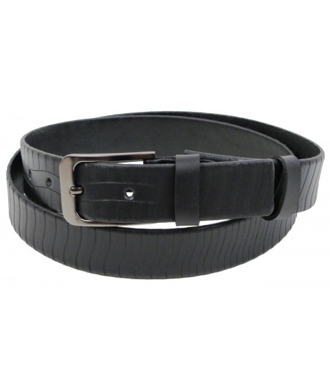 Men's Skipper trouser belt black
