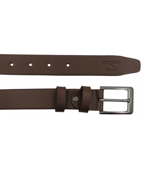 Men's belt for Skipper trousers, brown