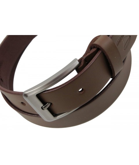 Men's belt for Skipper trousers, brown