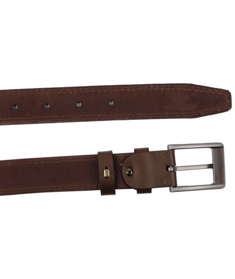 Men's belt for Skipper trousers, brown