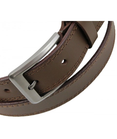 Men's belt for Skipper trousers, brown