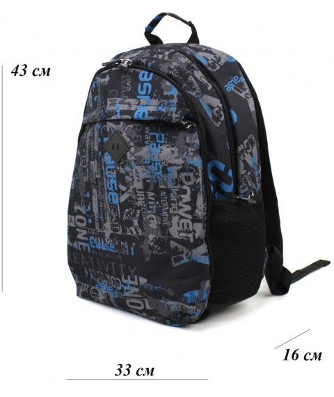 City backpack Wallaby blue 16L