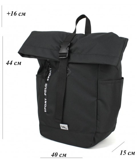 Wallab city backpack black 25L