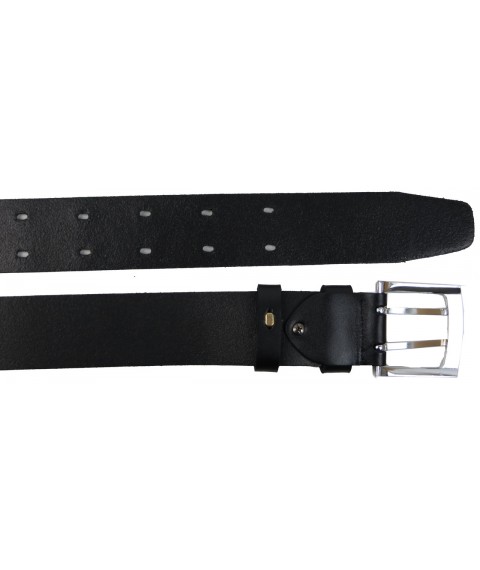 Men's leather belt for Skipper jeans black