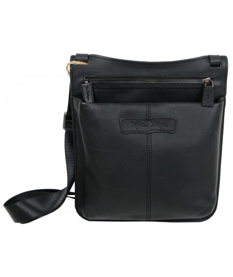 Men's bag Mykhail Ikhtyar black