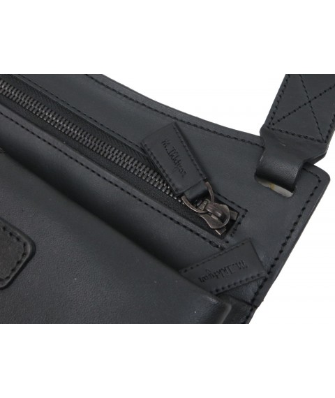 Men's bag Mykhail Ikhtyar black