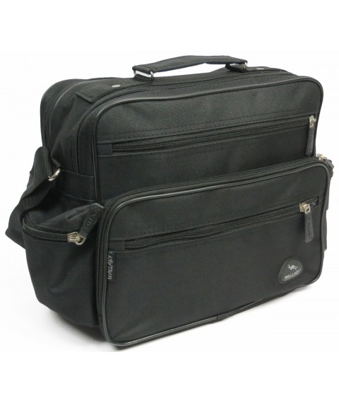 Men's urban polyester bag Wallaby 2440 black